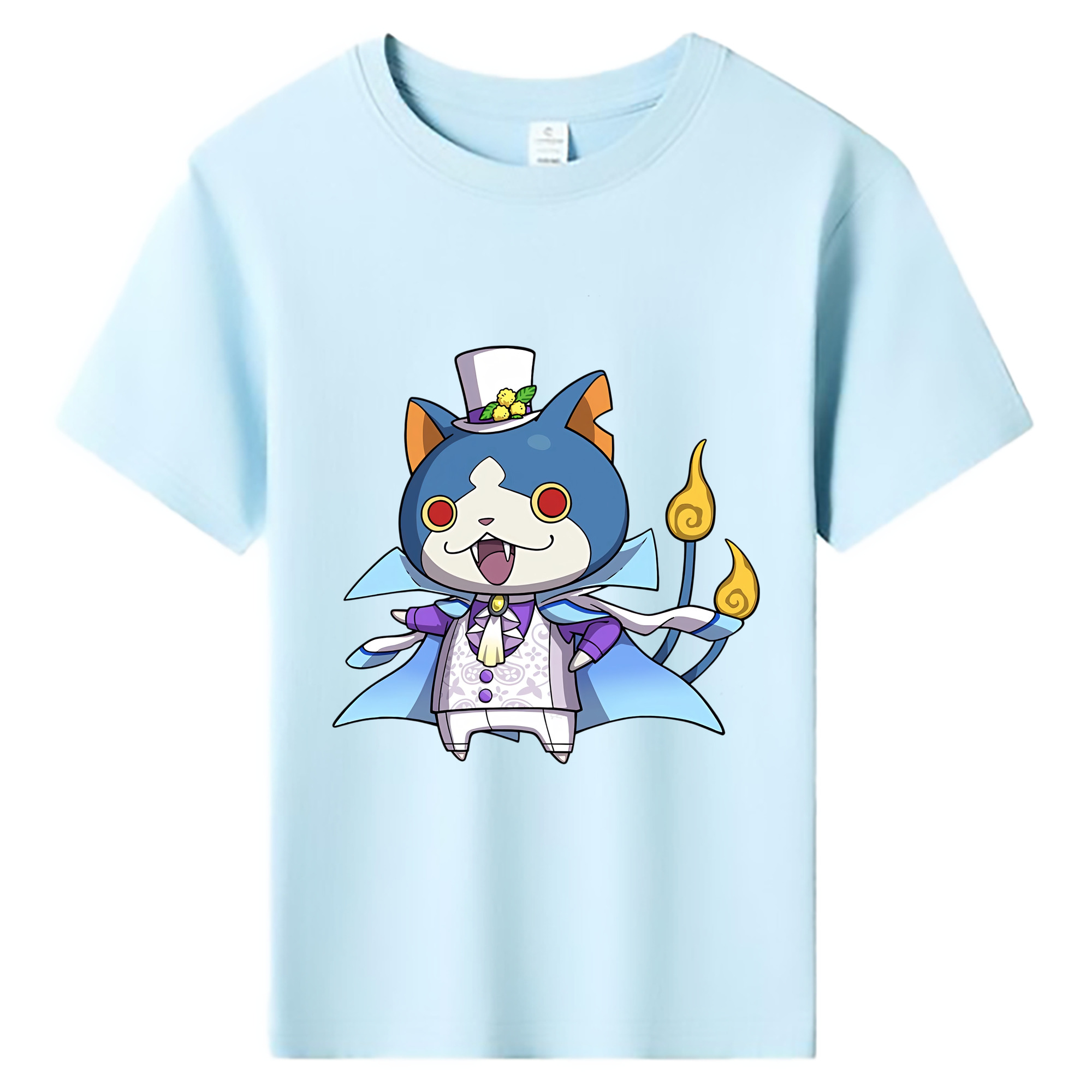 （画像用） 妖怪ウォッチ Yo-kai Watch 綿100％キッズTシャツ（フロントプリント）